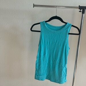 Women’s blue tank top